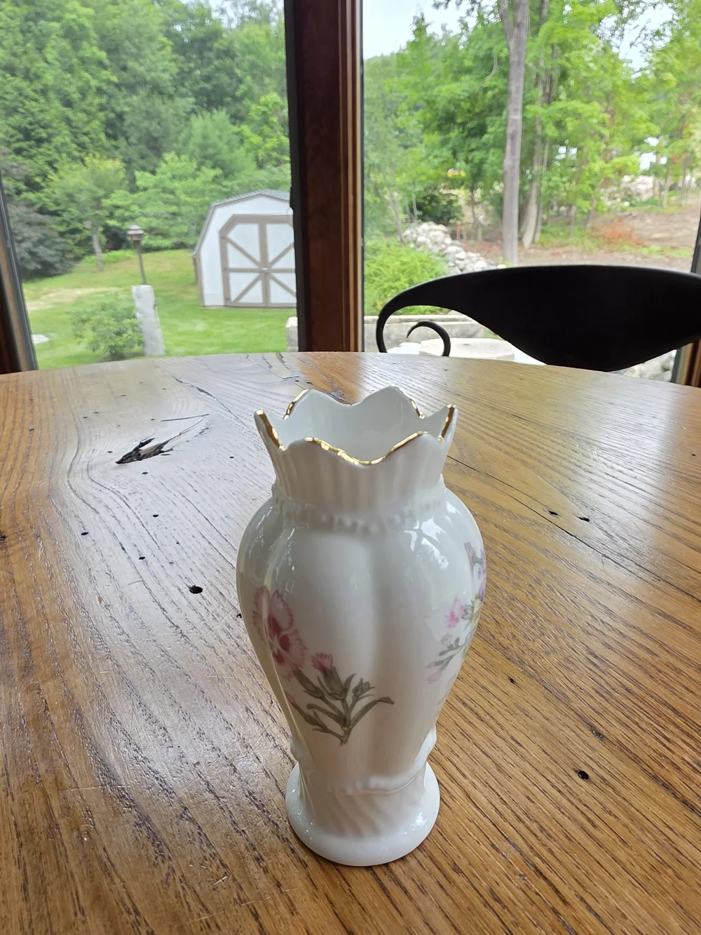 🔥Sweet Trio! Aynsley Bone China Vase, Vintage Vase & Vintage Porcelain Plate